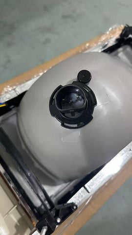 GA-MK-001-R BACK AXLE HEADLIGHT ASSEMBLY WITH TURN SIGNAL PASSENGER SIDE FOR MACK CH 2M0521M