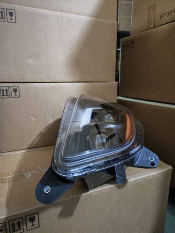 GA-PE-017D-R LED Head Lamp Black Right Side For Peterbilt 579 2013 2014 2015 2016 2017 2018 2019 2020 2021 2022