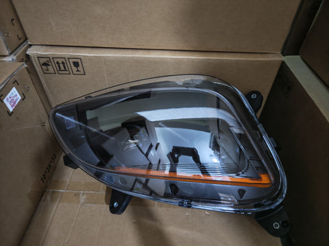 GA-PE-017D-R LED Head Lamp Black Right Side For Peterbilt 579 2013 2014 2015 2016 2017 2018 2019 2020 2021 2022