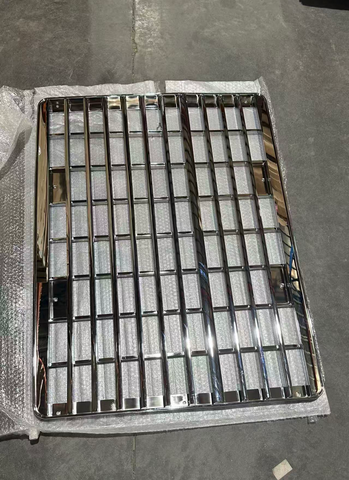 GS-MK-025 Chrome Grille W/O Logo For Mack Ch 6MF576M