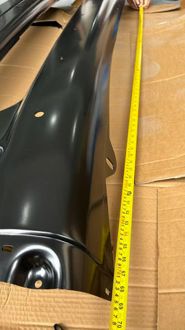 GA-FR-042B Steel Middle Bumper Paint For 01-10 Freightliner Columbia 21-26020-006/-011