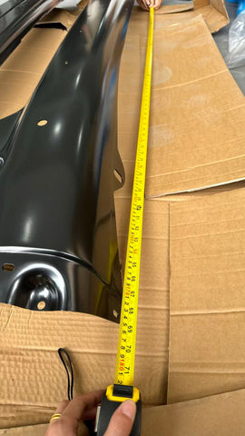 GA-FR-042-B Steel Middle Bumper Paint For 01-10 Freightliner Columbia 21-26020-006/-011