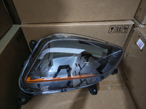 GA-PE-017D-L LED Head Lamp Black Left Side For Peterbilt 579 2013 2014 2015 2016 2017 2018 2019 2020 2021 2022