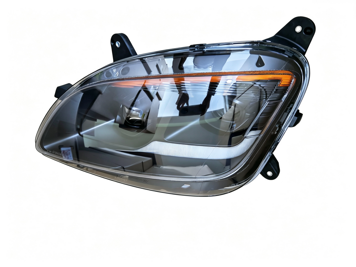GA-PE-017D-L LED Head Lamp Black Left Side For Peterbilt 579 2013 2014 2015 2016 2017 2018 2019 2020 2021 2022