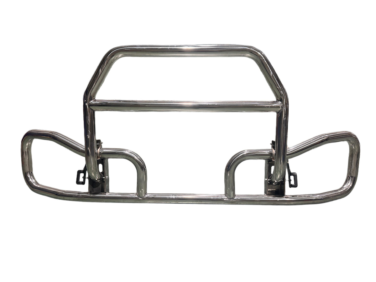 GA-DGCS-2-CAS Stainless steel Deer Guard Bumper  W/Bracket for Freightliner Cascadia 2018-2024