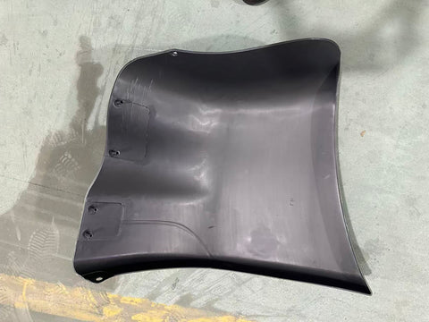 GA-FR-042C Left Driver Side Bumper End Black Plastic for Freightliner Columbia (Cover Only)