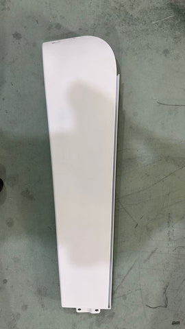 GA-FR-156L Cab Air Deflector Upper Fairing LH White For Freightliner Cascadia 2018 2019 2020 2021 2022 2023 2024