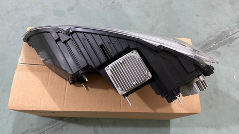 GA-FR-097-J-R Black LED Headlamp Right Passenger Side For Freightliner Cascadia 2018 2019 2020 2021 2022 2023 2024