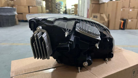 GA-FR-097-J-LBlack LED Headlamp Left Driving Side For Freightliner Cascadia 2018 2019 2020 2021 2022 20232024