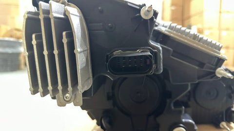 GA-FR-097-J-LBlack LED Headlamp Left Driving Side For Freightliner Cascadia 2018 2019 2020 2021 2022 20232024