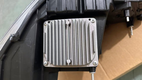 GA-FR-097-J-LBlack LED Headlamp Left Driving Side For Freightliner Cascadia 2018 2019 2020 2021 2022 20232024
