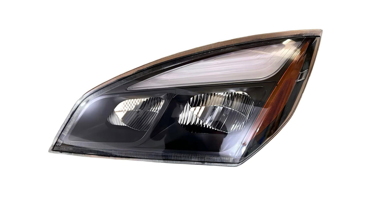 GA-FR-097-J-LBlack LED Headlamp Left Driving Side For Freightliner Cascadia 2018 2019 2020 2021 2022 20232024
