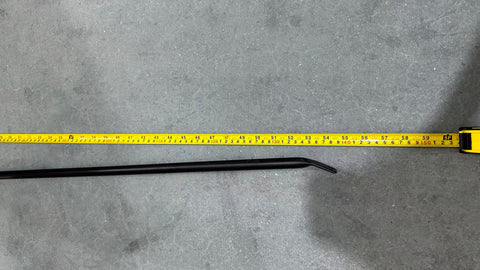 GA-V-113-1 ROD For Black Roof Wing Side Fairing Cab Extender For Volvo VNL 2018 2019 2020 2021 2022 2023
