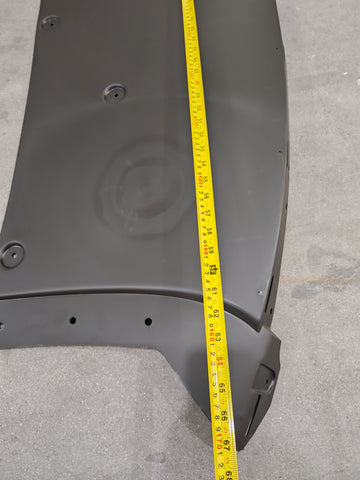 GA-KW-044-3 Center Bumper Spoiler for Kenworth T680 Next Generation 2022 2023 2024 2025 GA-T6802201-008