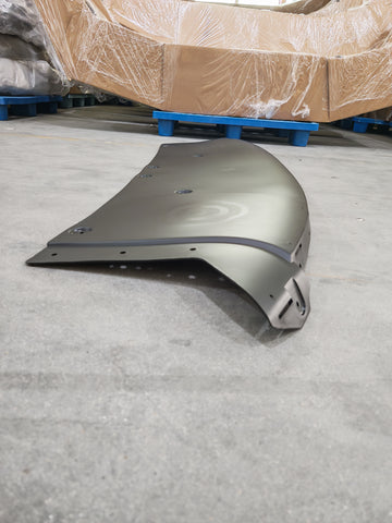 GA-KW-044-3 Center Bumper Spoiler for Kenworth T680 Next Generation 2022 2023 2024 2025 GA-T6802201-008