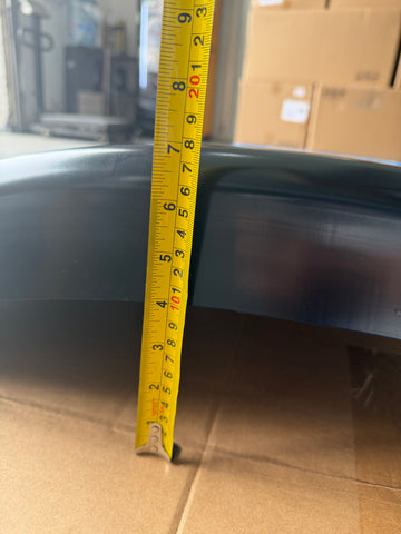 GA-FR-115B-L Corner Bumper Metal Paint Left Side For Freightliner M2