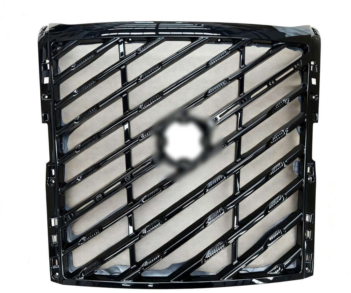 GA-V-116B Platnum Black Grille W/Logo W/ Chrome Trim Moulding For Volvo VNL 2025+ 24735097