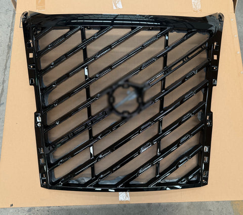 GA-V-116B Platnum Black Grille W/Logo W/ Chrome Trim Moulding For Volvo VNL 2025+ 24735097