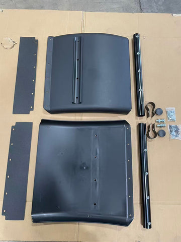 GA-FR-039B-Pair Quarter Fender  24"x24" with screw and rubber LH&RH For Freightliner Cascadia