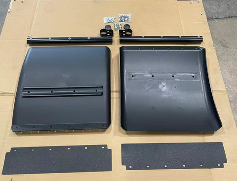 GA-FR-039B-Pair Quarter Fender  24"x24" with screw and rubber LH&RH For Freightliner Cascadia