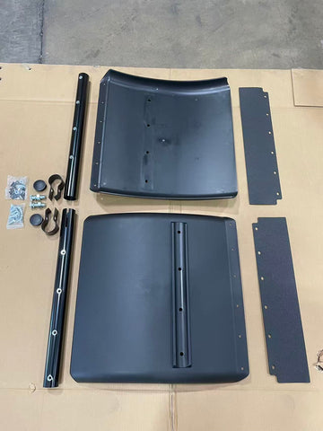 GA-FR-039B-Pair Quarter Fender  24"x24" with screw and rubber LH&RH For Freightliner Cascadia