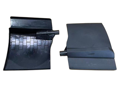 GA-FR-166-Pair Gray Truck Quarter Fender W/ Clamp LH&amp;RH For Freightliner Cascadia 2018 2019 2020 2021 2022 2023 2024