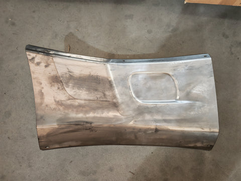 GA-PE-048-2C-L Steel Corner Bumper without Fog Lamp Hole Left Side For Peterbilt 579 2013 2014 2015 2016 2017 2018 2019 2020 2021 2022