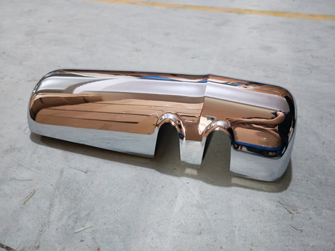GA-KW-023-1A-L=GA-KW-055-1A-L Door Mirror Cover Chrome LH R22-6298-300 For Kenworth T680/880  2005 2006 2007 2008 2009 2010 2011 2012 2013 2014 2015 2016 2017 2018 2019 2020 2022 2023 2024 2025 2026