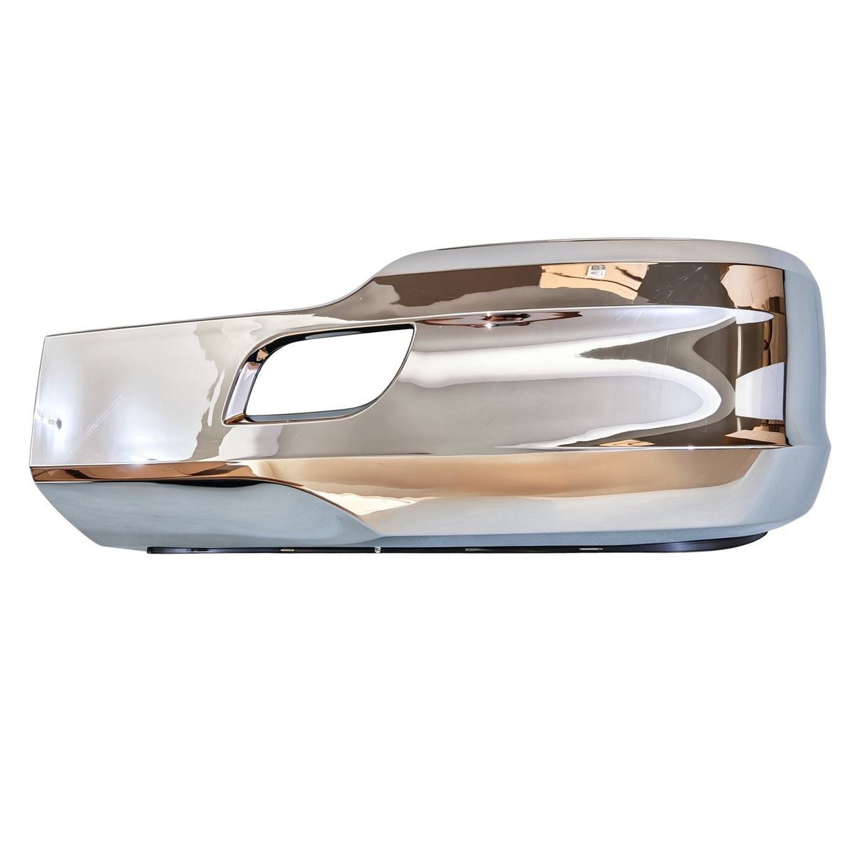GA-KW-017B-L Chrome Plastic Bumper Without Fog Lamp Hole Left Driver Side for Kenworth T680 2012 2013 2014 2015 2016 2017 2018 2019 2020 2021