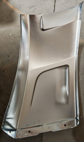 GA-PE-047-2C-L Steel Corner Bumper without Fog Lamp Hole Left Side For Peterbilt 579 2023 2024 2025 2026