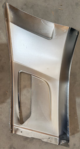 GA-PE-047-2A-R Steel Corner Bumper with Fog Lamp Hole Right Side For Peterbilt 579 2023 2024 2025 2026