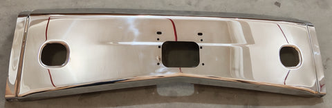 GA-PE-048-1A Steel Center Bumper Replacement For Peterbilt 579 2013 2014 2015 2016 2017 2018 2019 2020 2021 2022