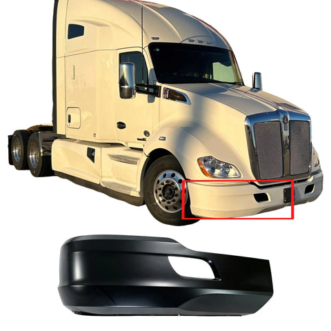 GA-KW-017-2-R Plastic Bumper Cover W/O Fog Lamp Hole W/O Radar Hole RH FOR Kenworth T680 2005 2006 2007 2008 2009 2010 2011 2012 2013 2014 2015 2016 2017 2018 2019 2020 2021