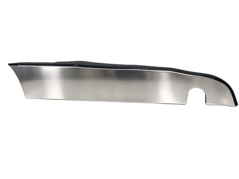 GA-FR-129-R Bumper Fin Chrome Steel RH For Freightliner Cascadia 2018 2019 2020 2021 2022 2023 2024