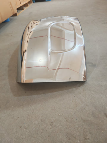 GA-PE-048-2C-R Steel Corner Bumper without Fog Lamp Hole Right Side For Peterbilt 579 2013 2014 2015 2016 2017 2018 2019 2020 2021 2022