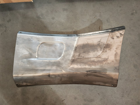 GA-PE-048-2C-R Steel Corner Bumper without Fog Lamp Hole Right Side For Peterbilt 579 2013 2014 2015 2016 2017 2018 2019 2020 2021 2022