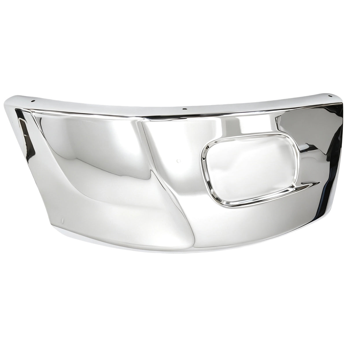 GA-PE-048-2C-R Steel Corner Bumper without Fog Lamp Hole Right Side For Peterbilt 579 2013 2014 2015 2016 2017 2018 2019 2020 2021 2022