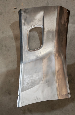 GA-PE-048-2A-L Steel Corner Bumper with Fog Lamp Hole Left Side For Peterbilt 579 2013 2014 2015 2016 2017 2018 2019 2020 2021 2022