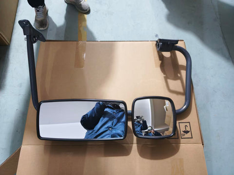 GA-FR-132A-L*Door Mirror Assembly Chrome Left Side For Freightliner Columbia 2001 2002 2003 2004 2005 2006 2007 2008 2009 2010 2011 2012 2013 2014 2015 2016 2017 2018 2019 2020