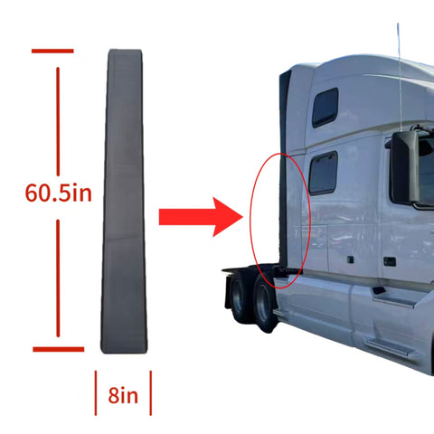 GA-V-125-11-R Lower Fairing Extention Right Side For Volvo VNL860 2018-2024
