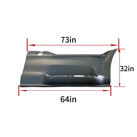 GA-PE-039-R Front Step Fairing Side Panel Right Side For Peterbilt 579 2023 2024 2025