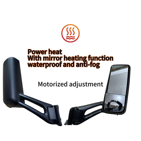 GA-PE-012B-R Door Mirror RH Passenger Side Black FIT Peterbilt 567 579 2012 2013 2014 2015 2016 2017 2018 2019 2020