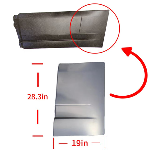 GA-V-088C-1-L Short Center Fairing Left Side For Volvo VNL 2018-2024