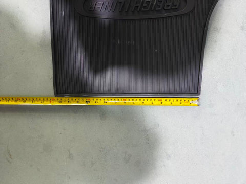 GA-FR-112 Rubber Floor Mat Right Side with Black Logo For Freightliner Cascadia 2018 2019 2020 2021 2022 2023 2024