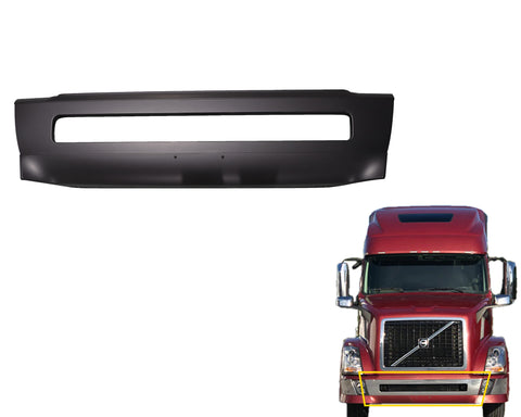 GA-V-008 Central Bumper Trim Base Black For Volvo VNL 2004 2005 2006 2007 2008 2009 2010 2011 2012 2013 2014 2015