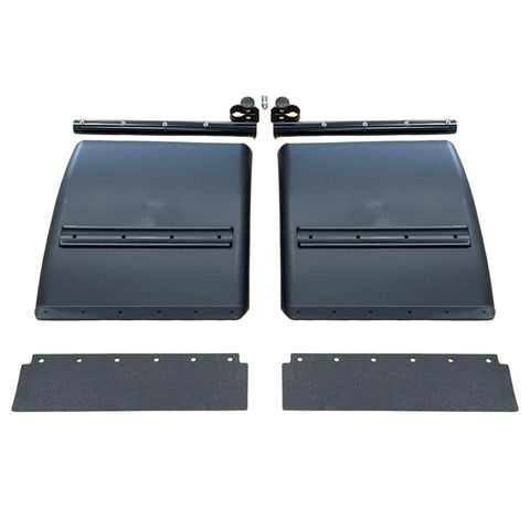 GA-FR-039B-Pair Quarter Fender  24"x24" with screw and rubber LH&RH For Freightliner Cascadia