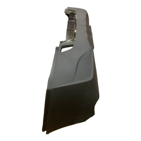 GA-FR-101C Front Bumper W/Hole and Chrome Strip For Freightliner Cascadia 2018 2019 2020 2021 2022 2023 2024