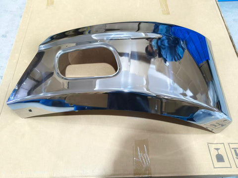 GA-KW-079-2A-L Corner Bumper With Foglamp Hole Left Side For Kenworth T680 Next GEN 2022+