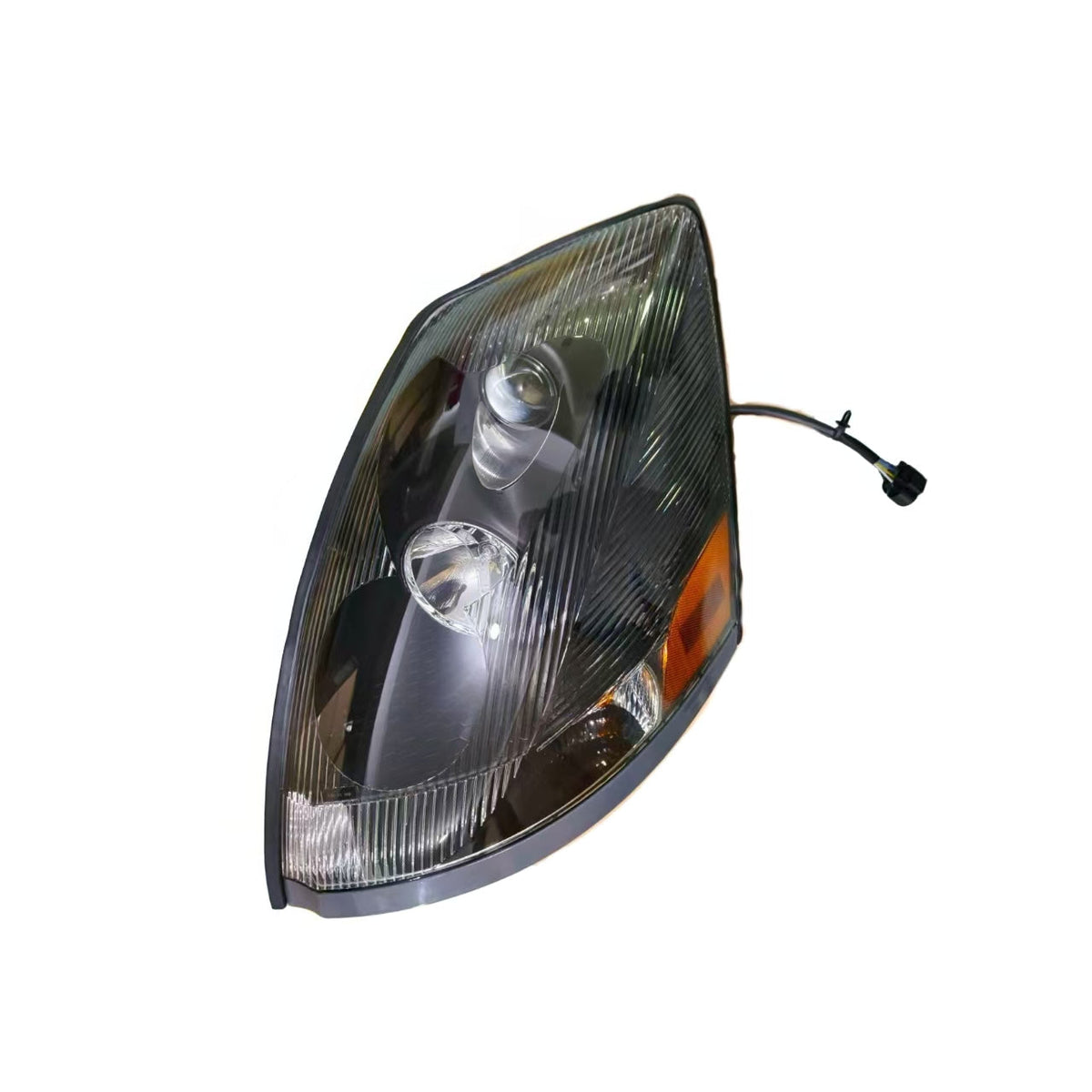 GA-V-001L Halogen Headlight for Volvo VNL Driver Side LH Black 1997 1998 1999 2000 2001 2002 2003 2004 2005 2006 2007 2008 2009 2010 2011 2012 2013 2014 2015 2016 2017