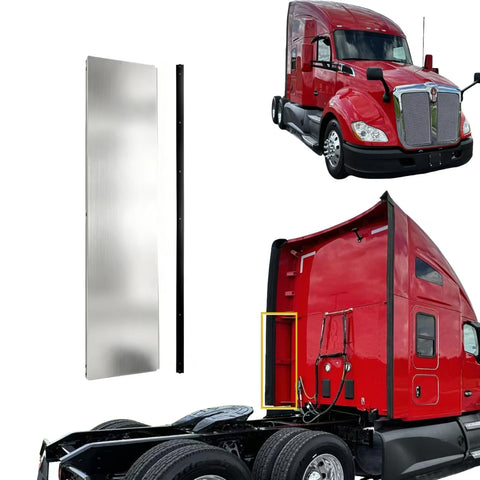 GA-KW-035A Aluminum Cab Cabin Lower Sleeper Fairing Large LH or RH For Kenworth T680 2013 2014 2015 2016 2017 2018 2019 2020 2021